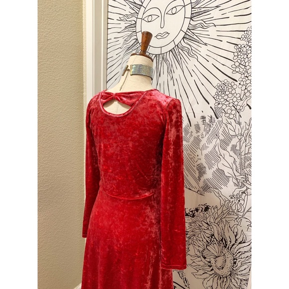 🌈 Beautiful summer velvet dress - Picture 8 of 11